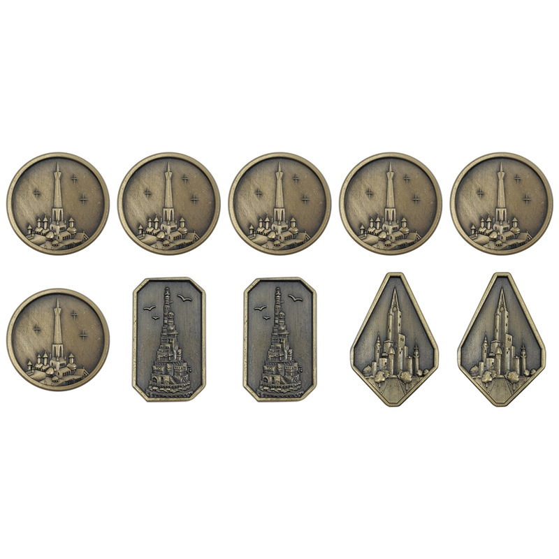 Low Gold Coin Pack - Absalom Pathfinder coins (10)