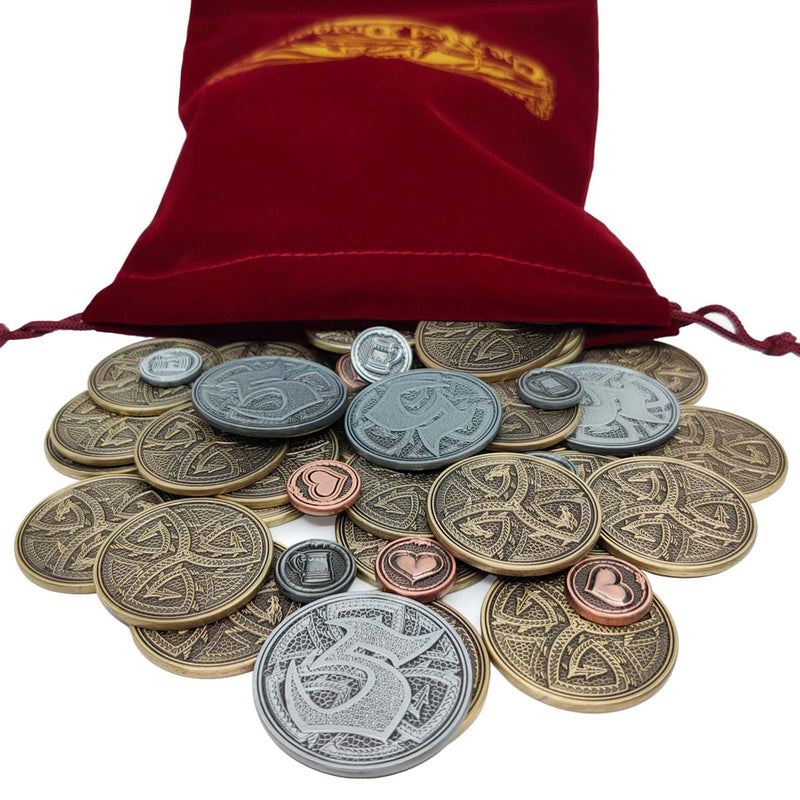 Red Dragon Inn 4-Player coin set (37)