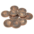 Heart coins (10)
