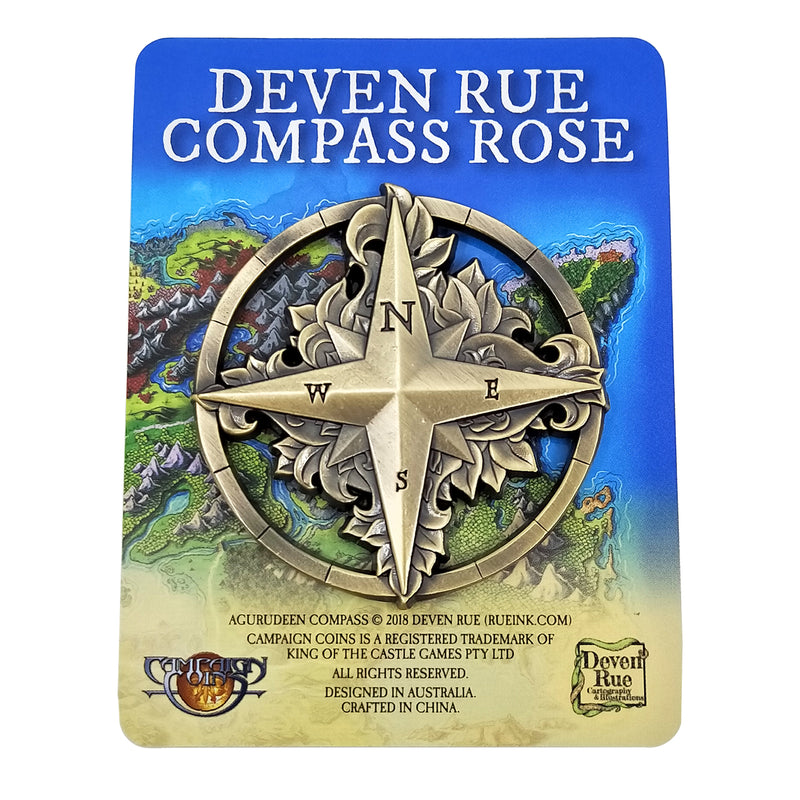 Deven Rue Compass Rose