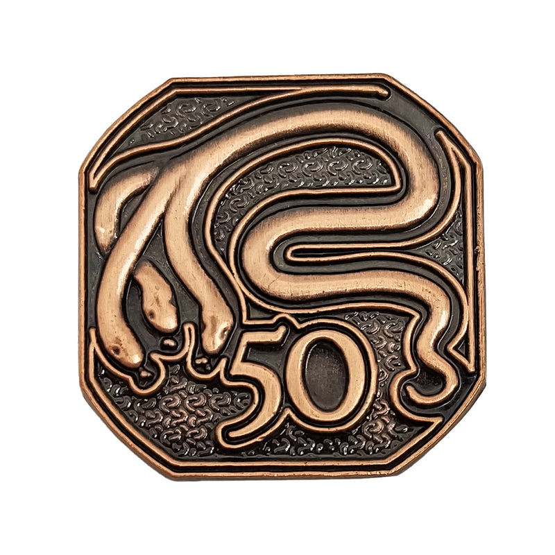50-Copper coins (10)