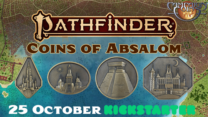 Pathfinder Coins of Absalom Kickstarter 25 October