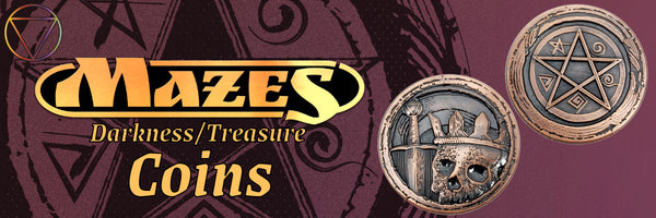 Mazes Darkness & Treasure Coins