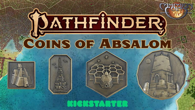 Pathfinder Coins of Absalom Kickstarter is live