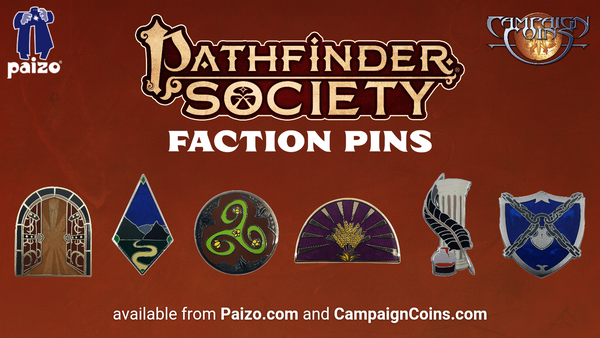 Pathfinder Society Faction Pins