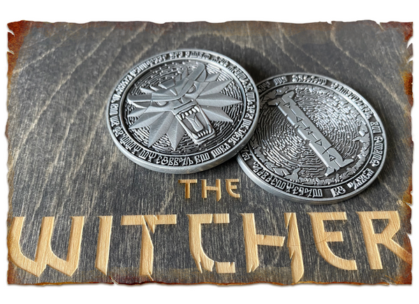 Witcher Hybrid Dice and coin