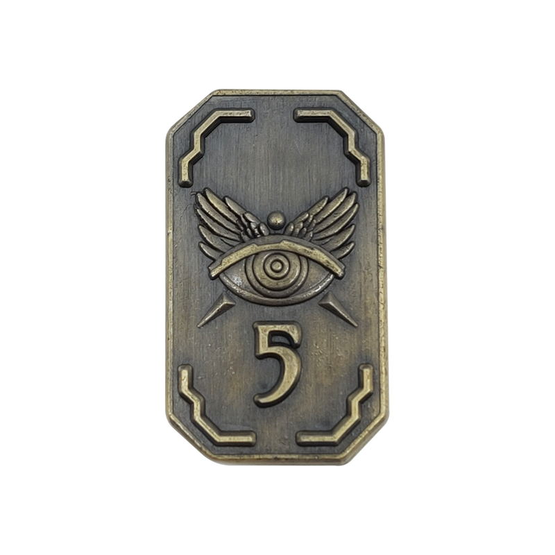 5-Gold Absalom Pathfinder coins (10)