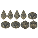Mid Gold Coin Pack - Absalom Pathfinder coins (9)