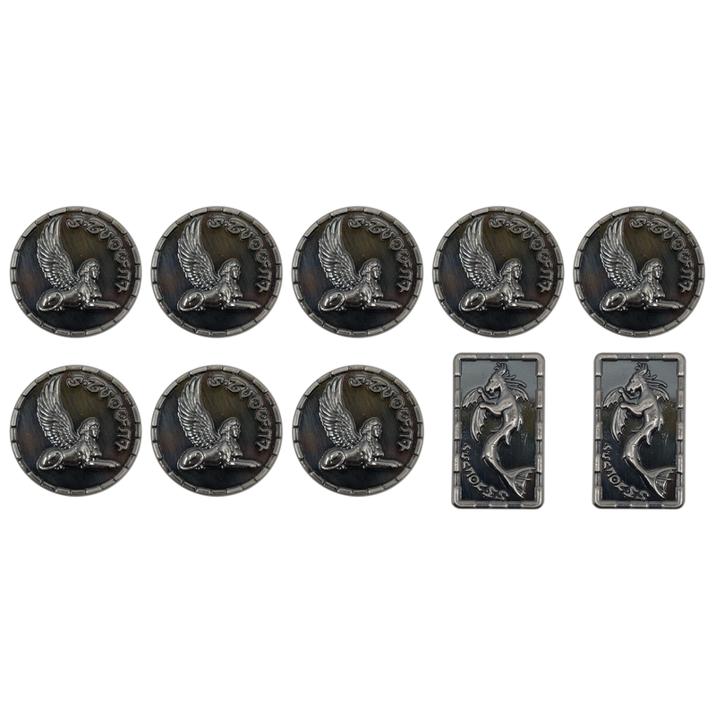 Platinum Coin Pack - Absalom Pathfinder coins (10)