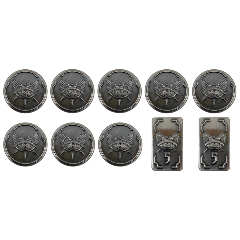 Platinum Coin Pack - Absalom Pathfinder coins (10)