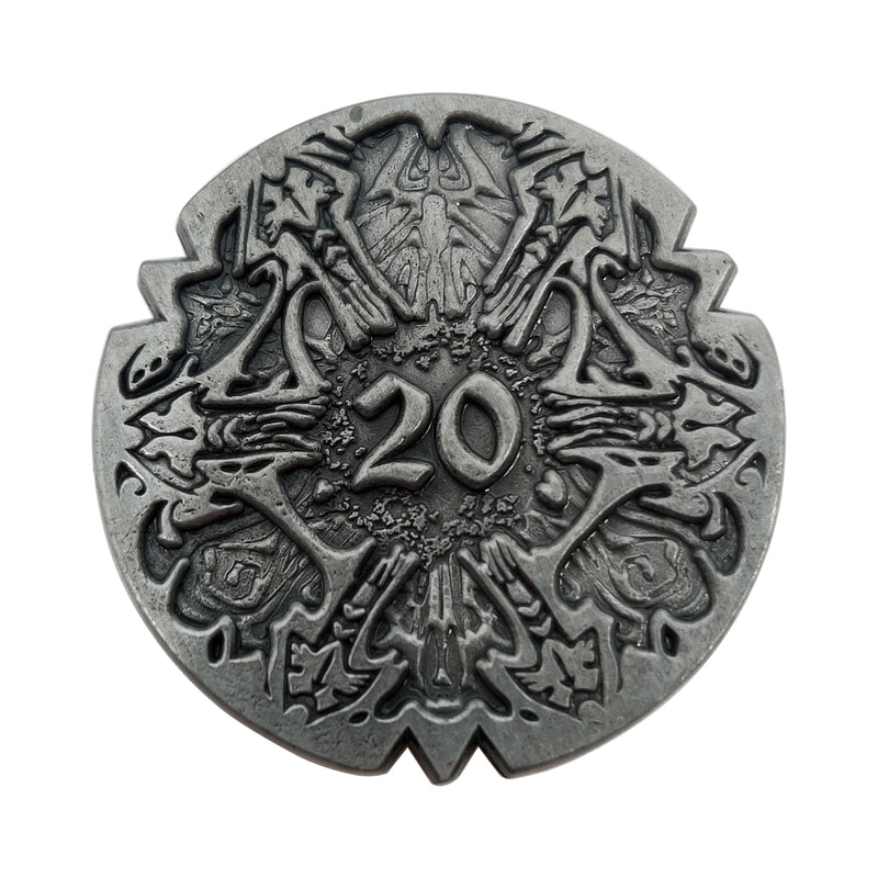 Crucible 20-Silver coins (5)