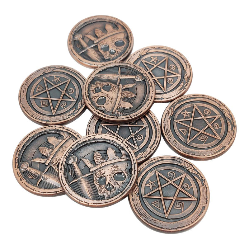 Mazes - Darkness and Treasure coins (9)