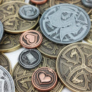 Red Dragon Inn 4-Player coin set (37)