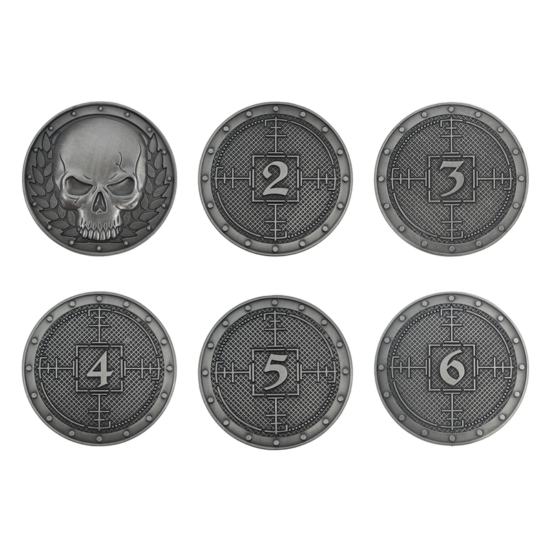 Wargame Objective Tokens (6)