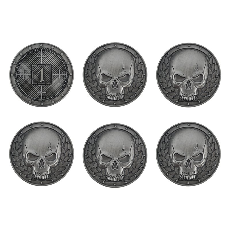 Wargame Objective Tokens (6)