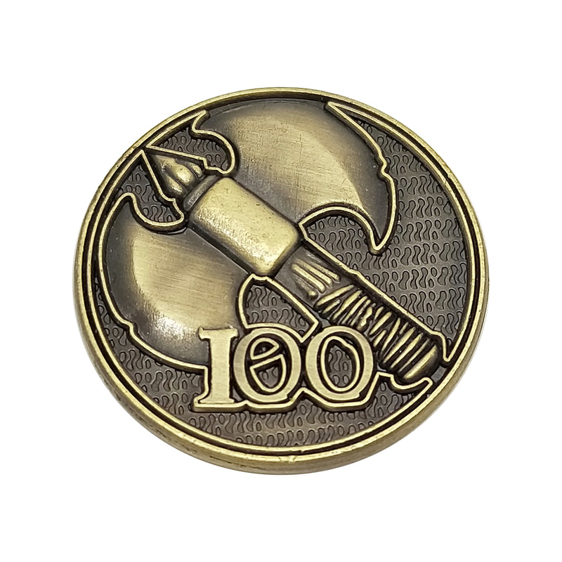 100-Gold coins (10)