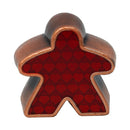 Deluxe Metal Meeples - Red (8)