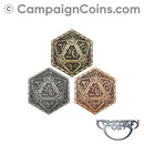 Epic D20 Coin sample pack (3)