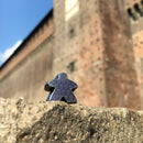 Deluxe Metal Meeples - Black (8)