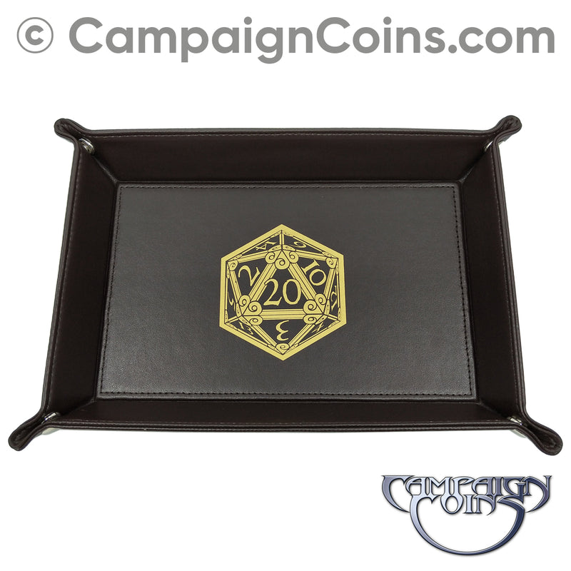 Epic D20 Coins and Dice Tray Bundle