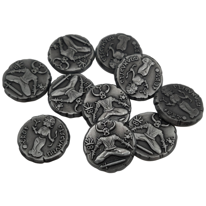 RuneQuest Sentanos Ducat coins (10)