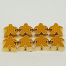 Deluxe Metal Meeples - Yellow (8)