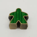Deluxe Metal Meeples - Green (8)