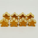 Deluxe Metal Meeples - Yellow (8)