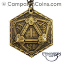 D20 Crits or Fails Medallion