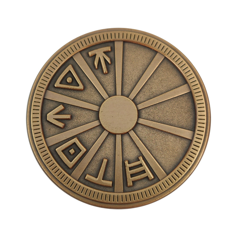 RuneQuest Gold Wheel coins (5)