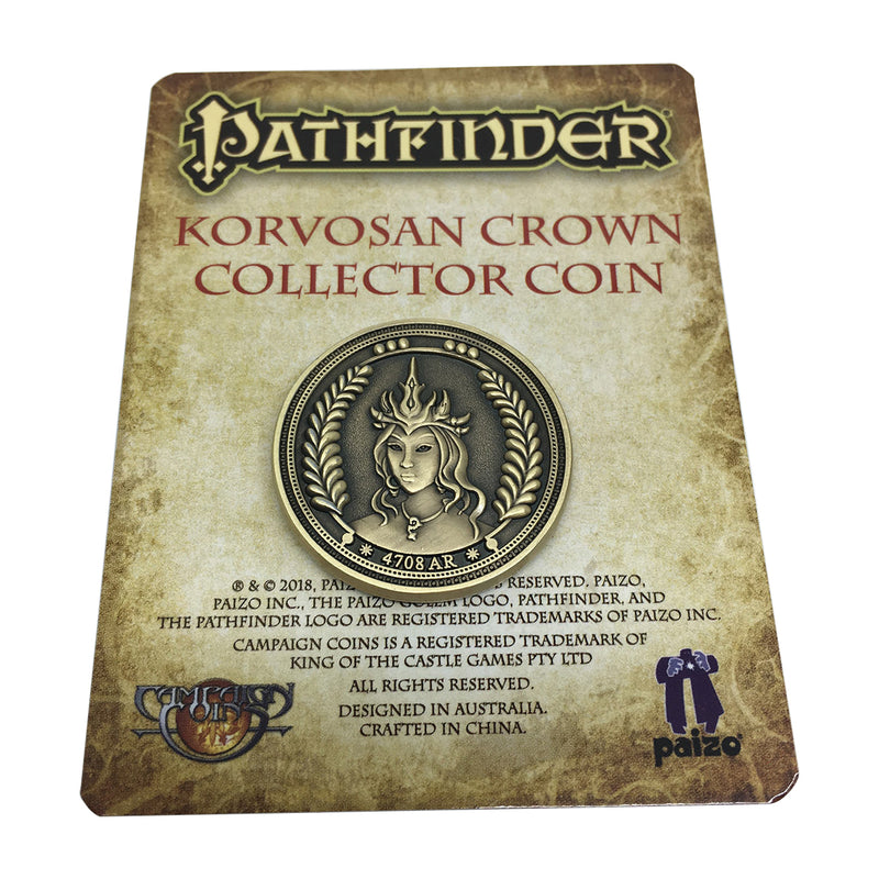 Pathfinder Collector Coin - Korvosan Crown (single)