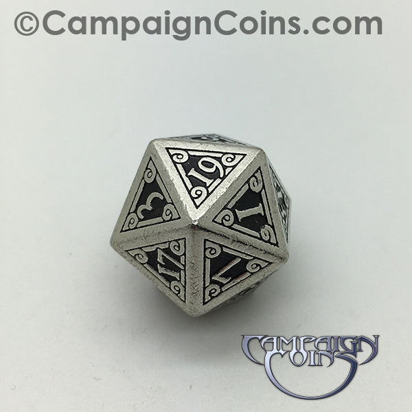 D20 Metal Die