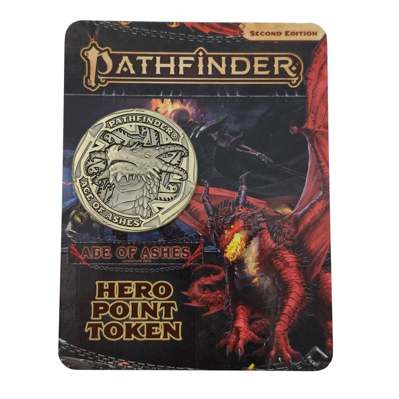 pathfinder adventure card game sleeves Pathfinder Hero Point Token