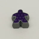 Deluxe Metal Meeples - Purple (8)