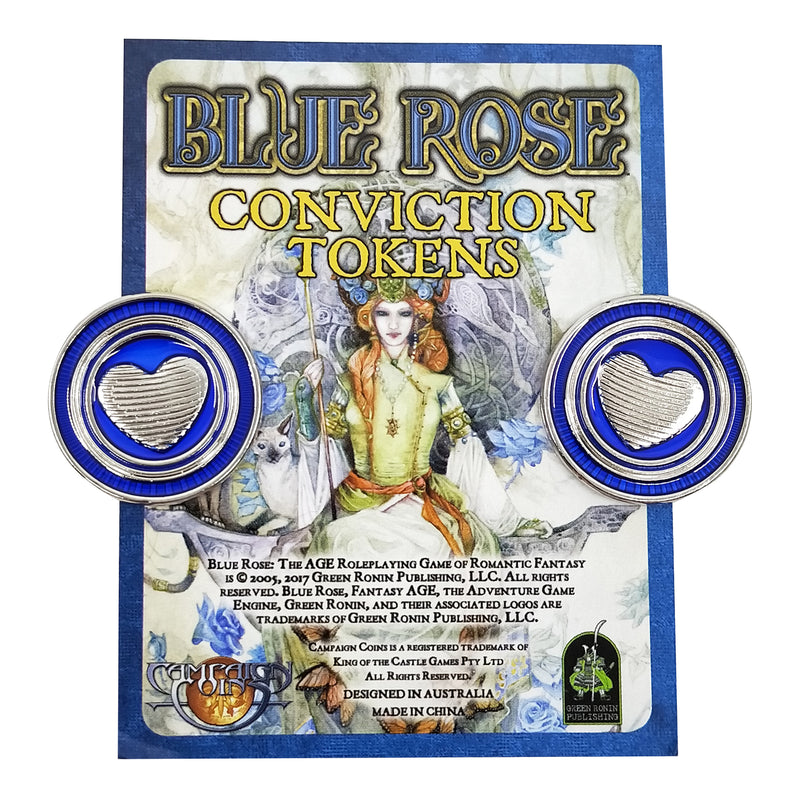 Blue Rose Conviction Tokens (10)