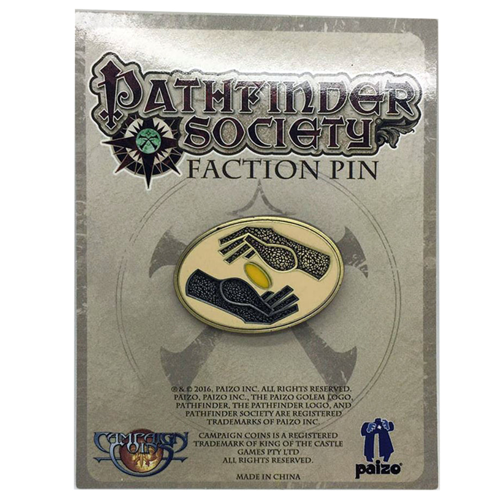 Pathfinder Pin Games Pathfinder Society Faction Pin - The Exchange