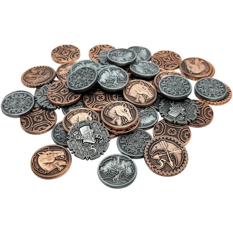 Adventure Coins - Dragon Metal Coins Set of 10