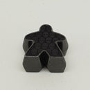 Deluxe Metal Meeples - Black (8)