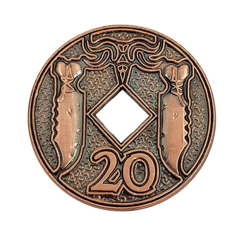20-Copper coins (10)