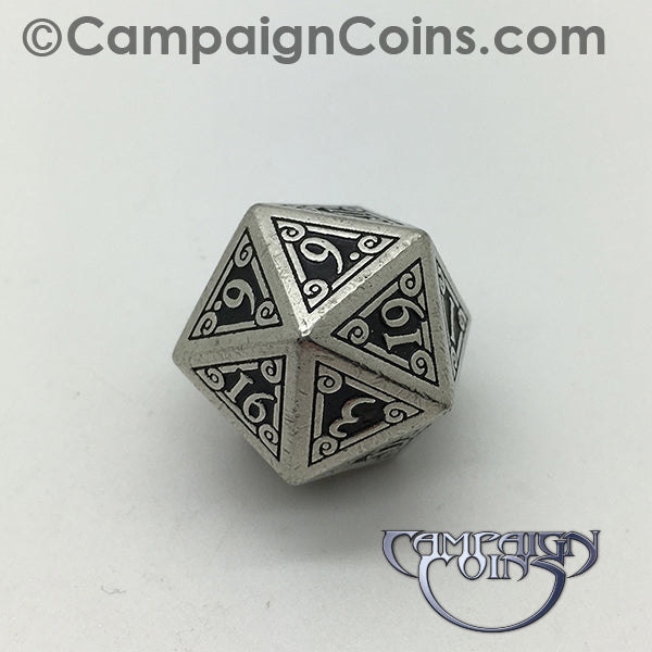 D20 Metal Die