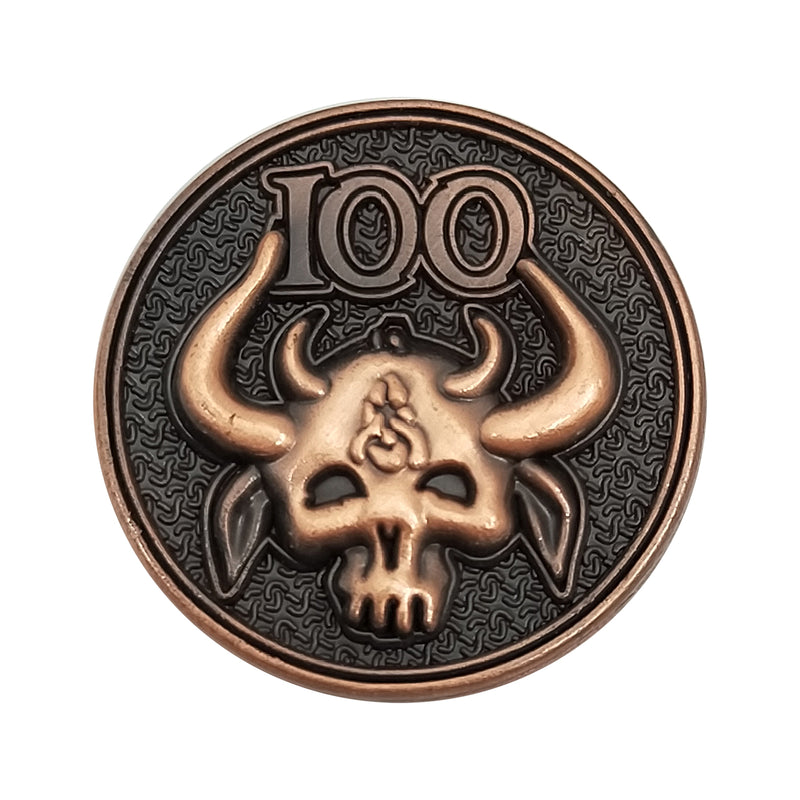 100-Copper coins (10)