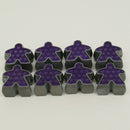Deluxe Metal Meeples - Purple (8)